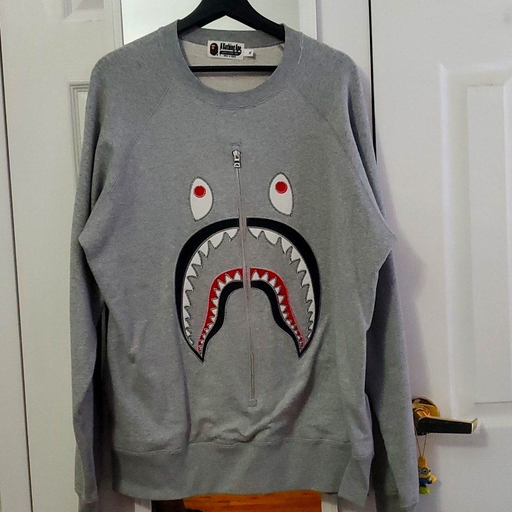Bape Shark Crewneck Sweater
